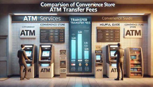 コンビニATMの振込手数料の比較