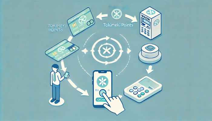 ときめきポイントをWAONポイントに交換する方法をわかりやすく解説