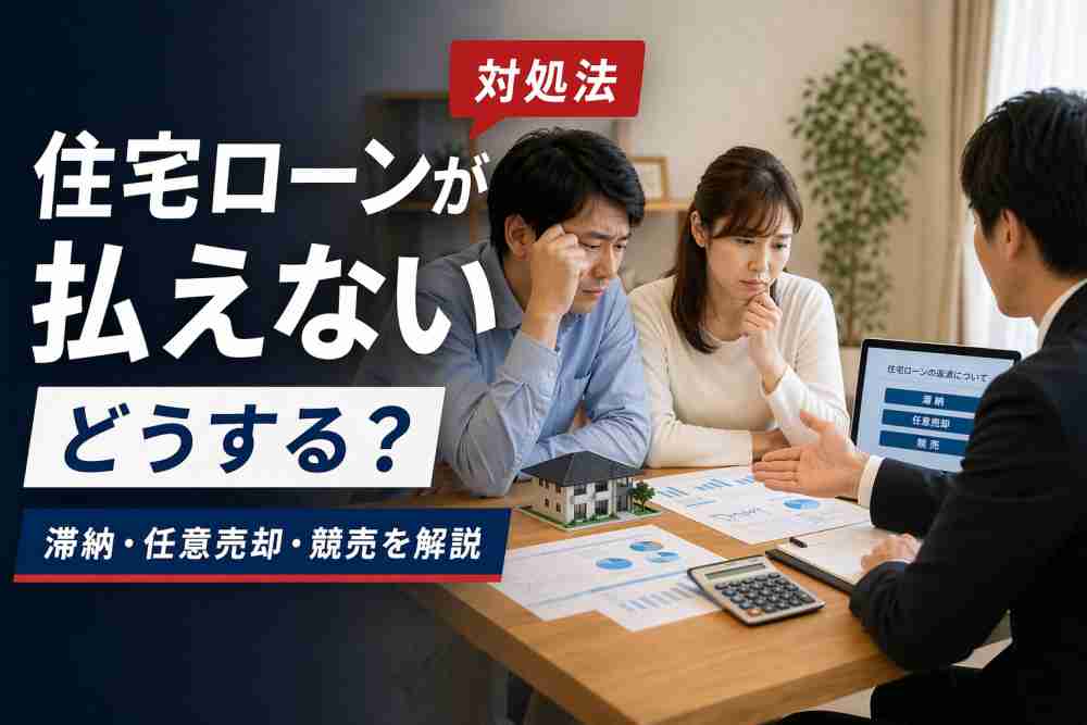 住宅ローンを滞納すると最終的には“競売”になります